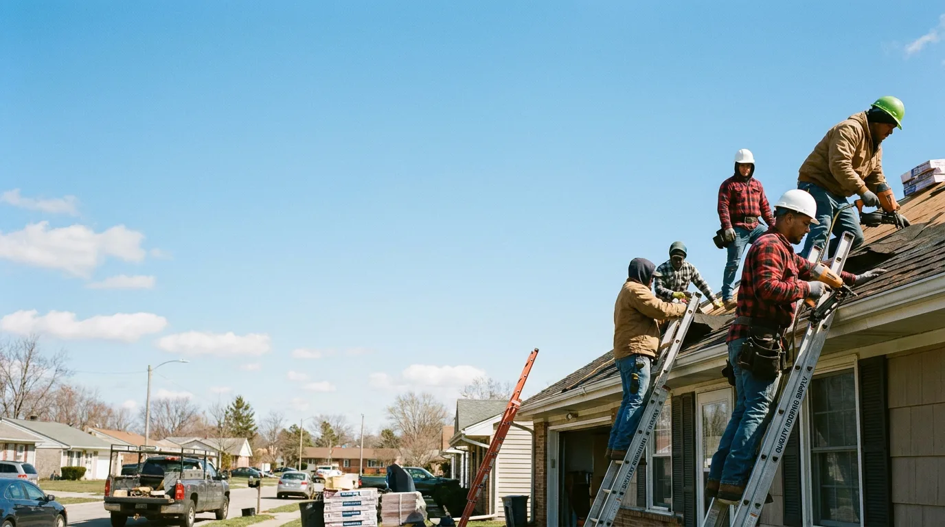 Roofing in Belgium, WI near me